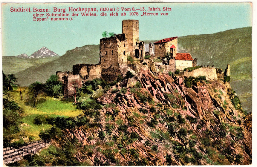 Cartolina Sudtirol Alto Adige Bolzano Bozen Burg Hocheppan | Collezionissimo