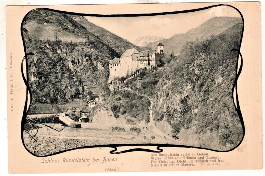 Cartolina Sudtirol Alto Adige Bolzano Bozen Schloss Runkelstein | Collezionissimo