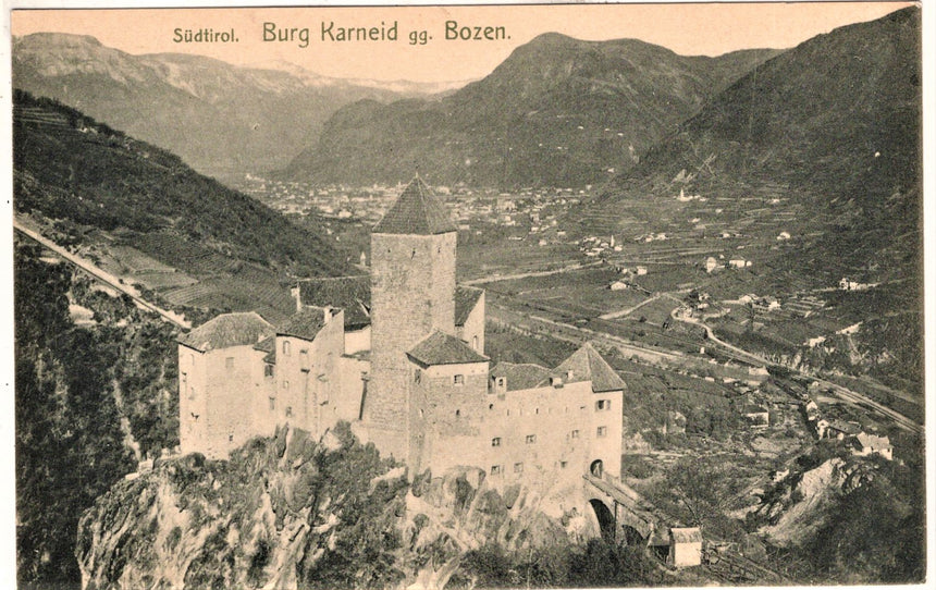 Cartolina Sudtirol Alto Adige Bolzano Bozen Burg Karneid | Collezionissimo