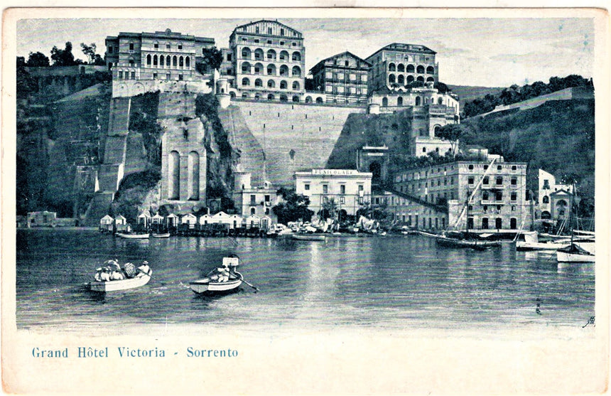 Cartolina Sorrento Gran Hotel Victoria | Collezionissimo