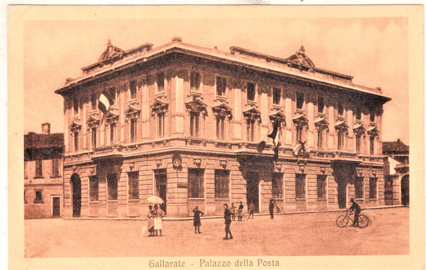 Cartolina Gallarate palazzo Poste | Collezionissimo