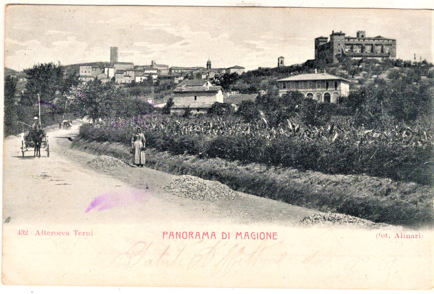 Cartolina Magione panorama | Collezionissimo