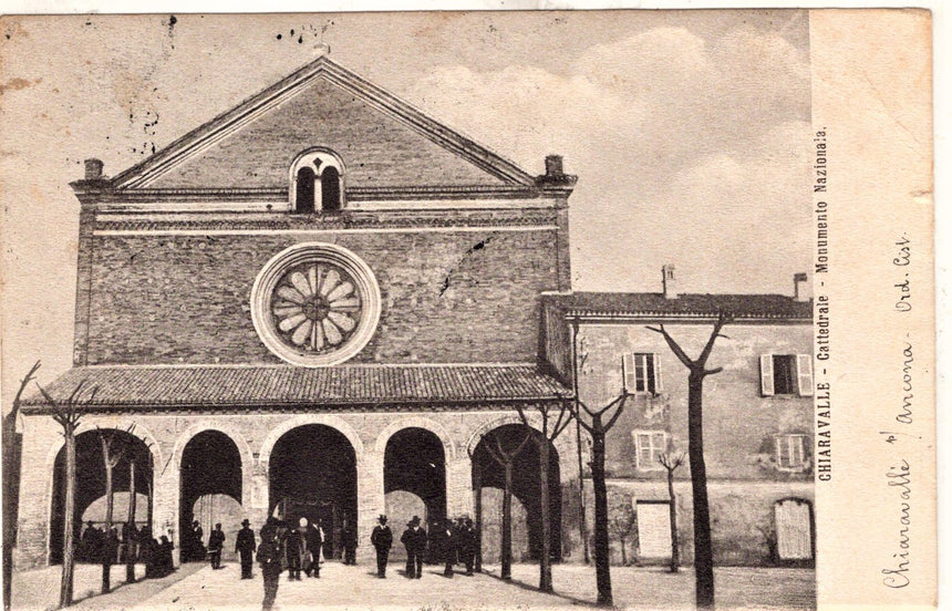 Cartolina Chiaravalle Marche Cattedrale | Collezionissimo