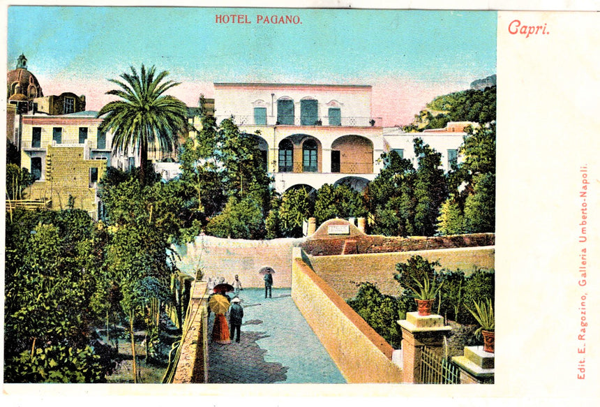 Cartolina Capri Hotel Pagano | Collezionissimo