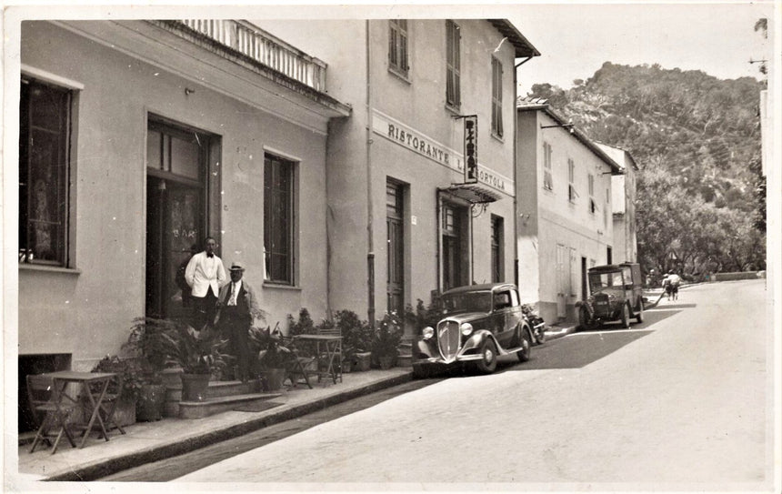 Cartolina Ventimiglia foto ristorante la Mortola | Collezionissimo