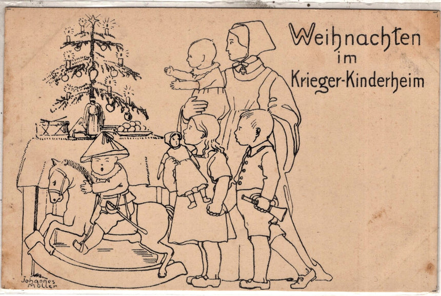 Cartolina Buon Natale / anno. Frohe Weihnachten / Neues Jahr. Merry Christmas & Happy New Year | Collezionissimo