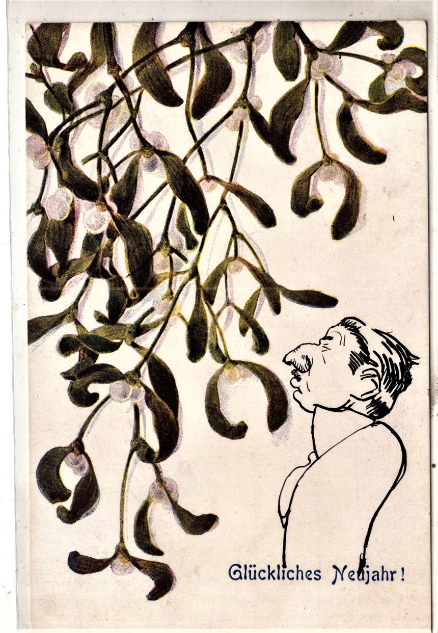 Cartolina Buon Natale / anno. Frohe Weihnachten / Neues Jahr. Merry Christmas & Happy New Year | Collezionissimo