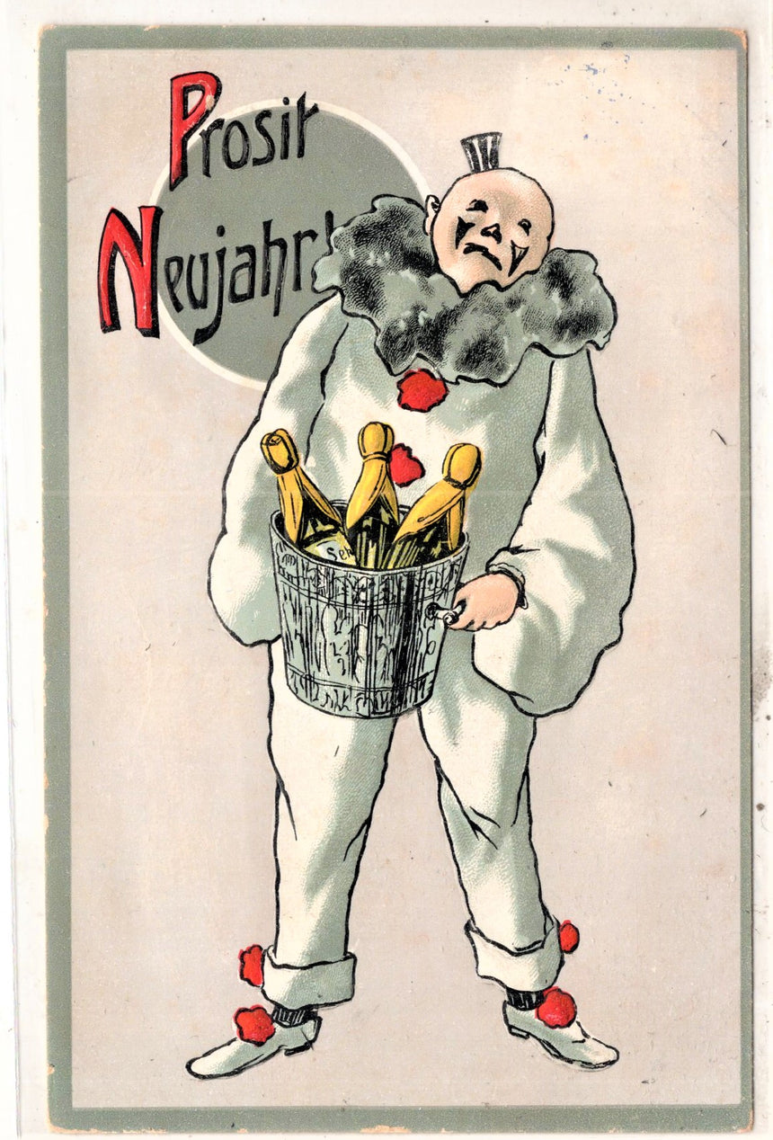 Cartolina Buon Natale / anno. Frohe Weihnachten / Neues Jahr. Merry Christmas & Happy New Year | Collezionissimo