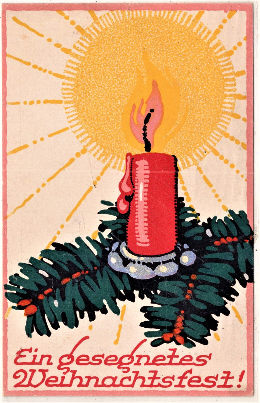 Cartolina Buon Natale / anno. Frohe Weihnachten / Neues Jahr. Merry Christmas & Happy New Year | Collezionissimo