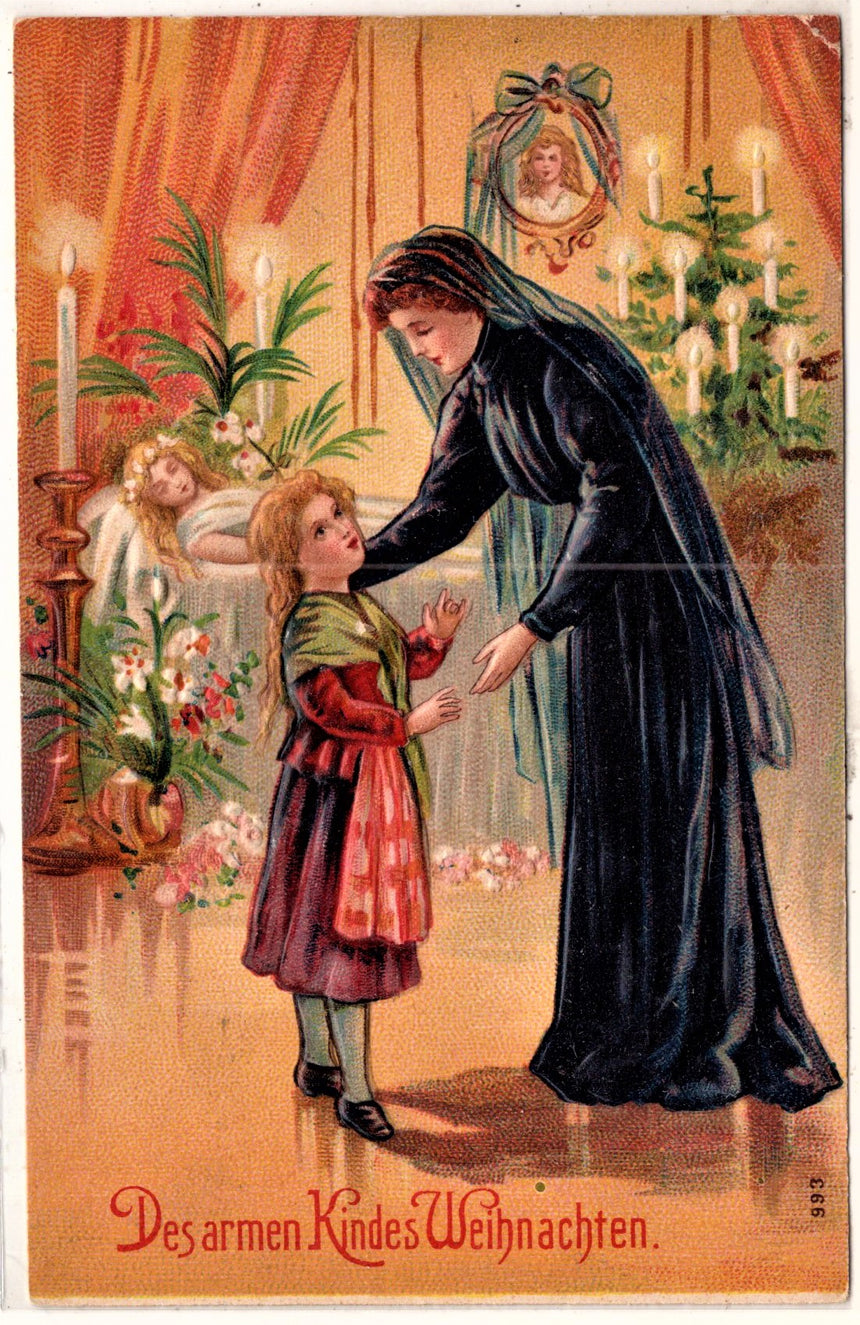 Cartolina Buon Natale / anno. Frohe Weihnachten / Neues Jahr. Merry Christmas & Happy New Year | Collezionissimo