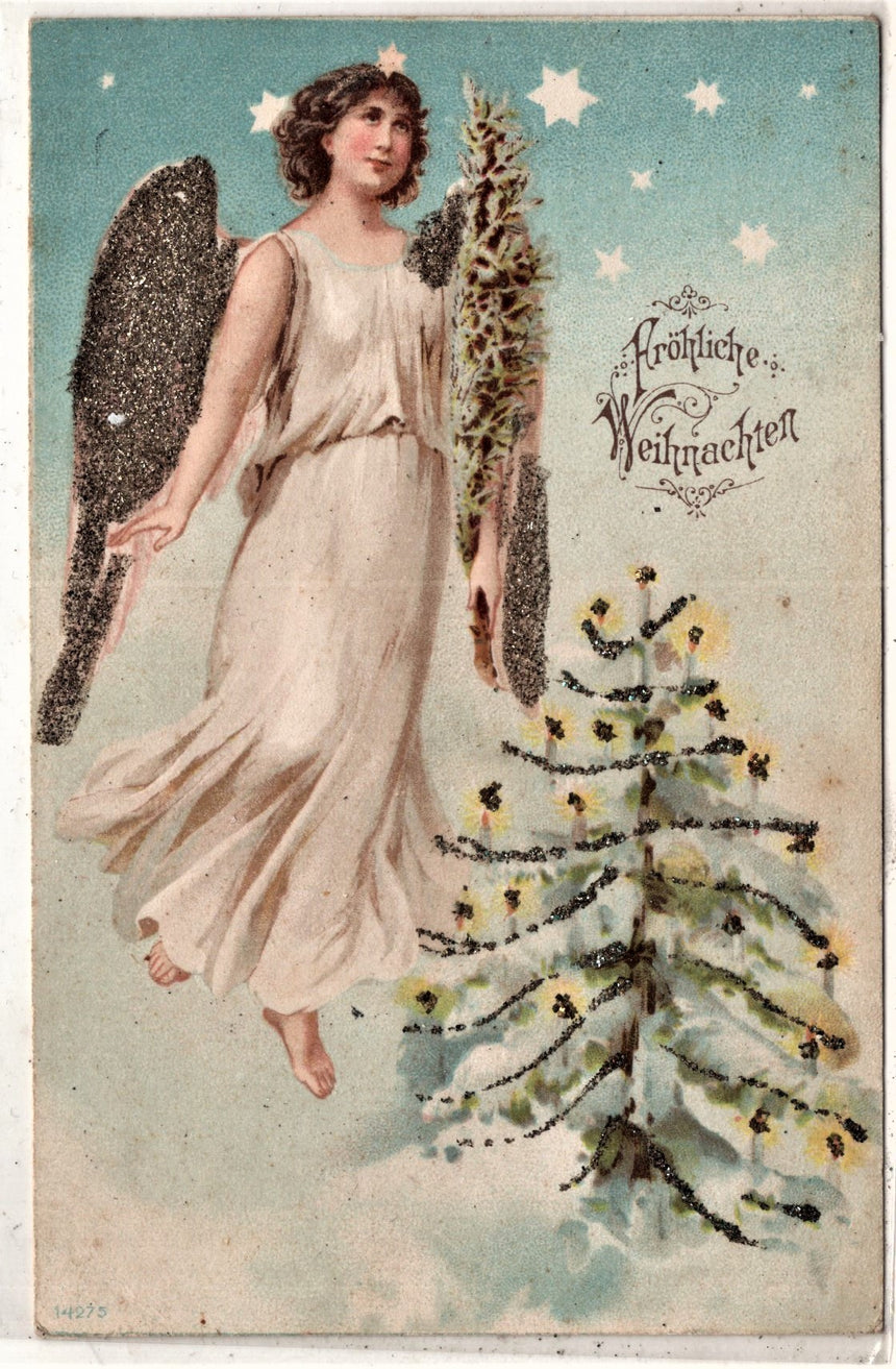 Cartolina Buon Natale / anno. Frohe Weihnachten / Neues Jahr. Merry Christmas & Happy New Year | Collezionissimo