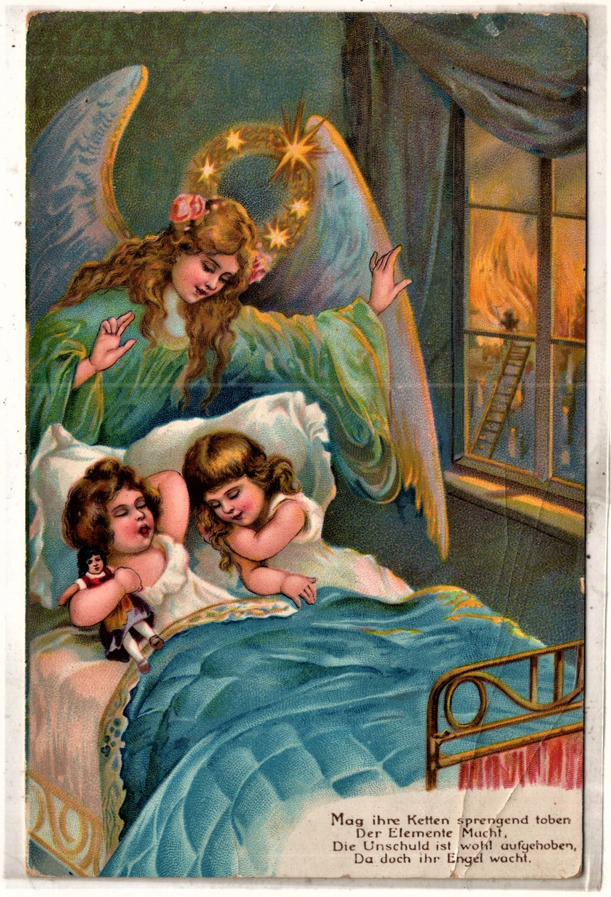 Cartolina Buon Natale / anno. Frohe Weihnachten / Neues Jahr. Merry Christmas & Happy New Year | Collezionissimo