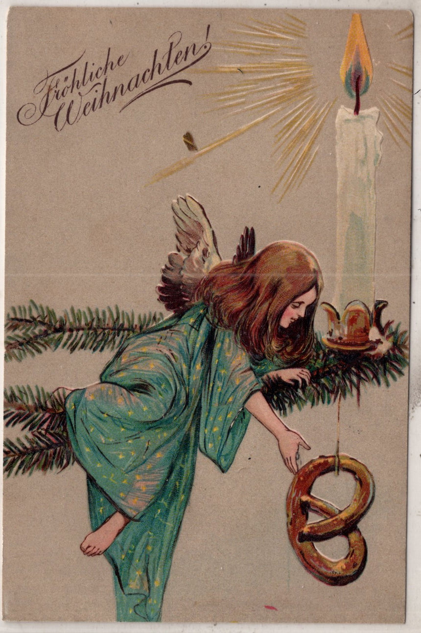 Cartolina Buon Natale / anno. Frohe Weihnachten / Neues Jahr. Merry Christmas & Happy New Year | Collezionissimo