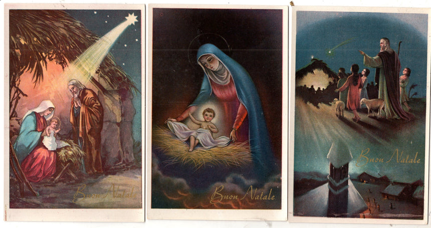 Cartolina Buon Natale / anno. Frohe Weihnachten / Neues Jahr. Merry Christmas & Happy New Year | Collezionissimo