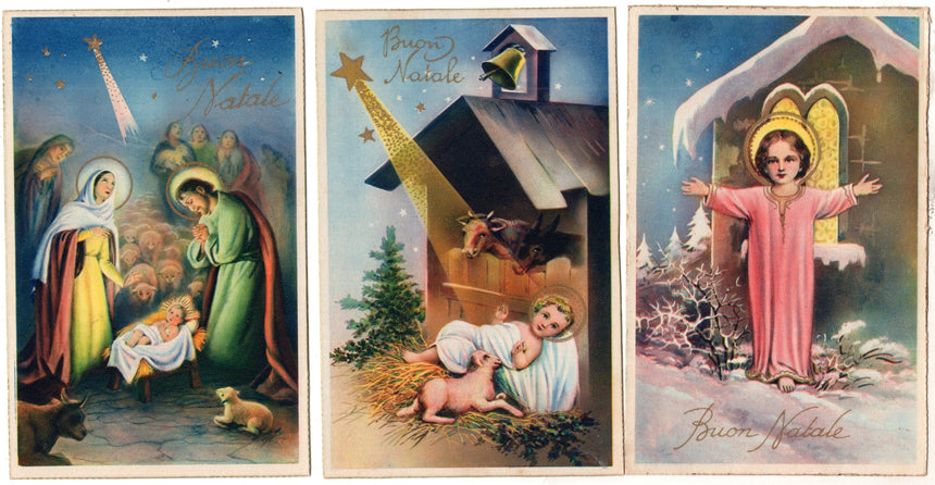 Cartolina Buon Natale / anno. Frohe Weihnachten / Neues Jahr. Merry Christmas & Happy New Year | Collezionissimo