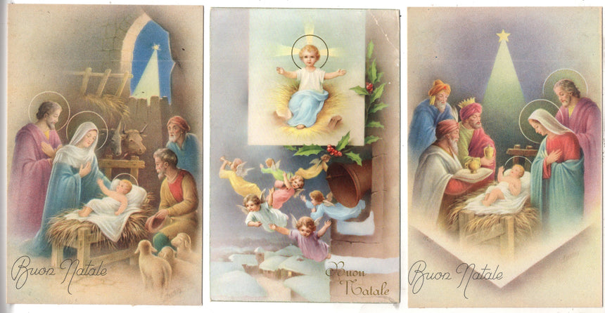 Cartolina Buon Natale / anno. Frohe Weihnachten / Neues Jahr. Merry Christmas & Happy New Year | Collezionissimo