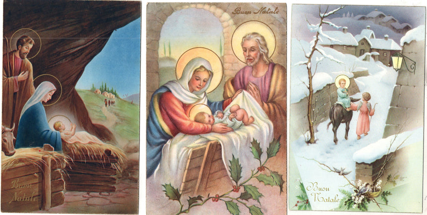 Cartolina Buon Natale / anno. Frohe Weihnachten / Neues Jahr. Merry Christmas & Happy New Year | Collezionissimo