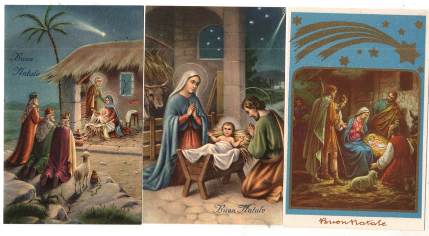 Cartolina Buon Natale / anno. Frohe Weihnachten / Neues Jahr. Merry Christmas & Happy New Year | Collezionissimo