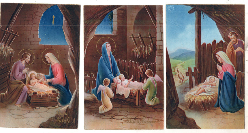 Cartolina Buon Natale / anno. Frohe Weihnachten / Neues Jahr. Merry Christmas & Happy New Year | Collezionissimo