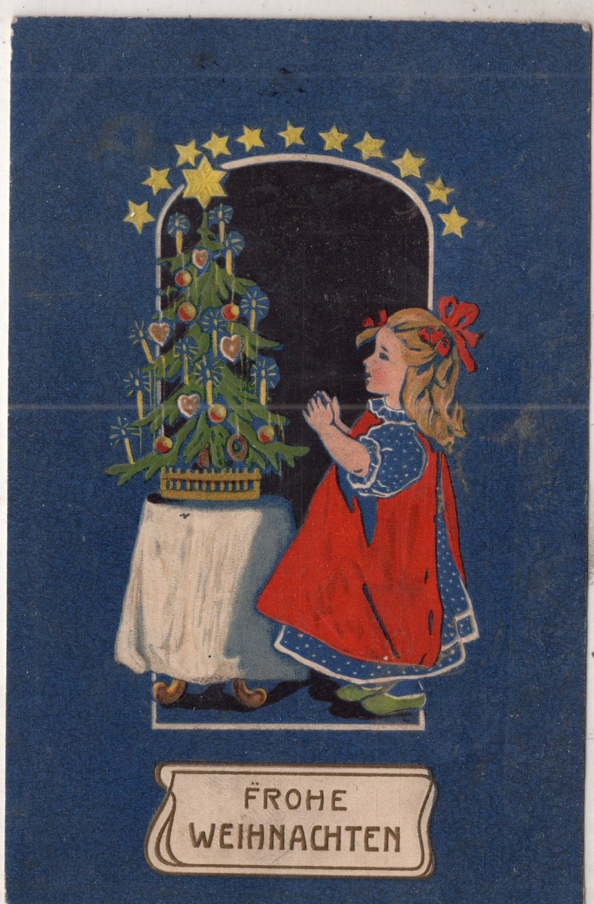 Cartolina Buon Natale / anno. Frohe Weihnachten / Neues Jahr. Merry Christmas & Happy New Year | Collezionissimo