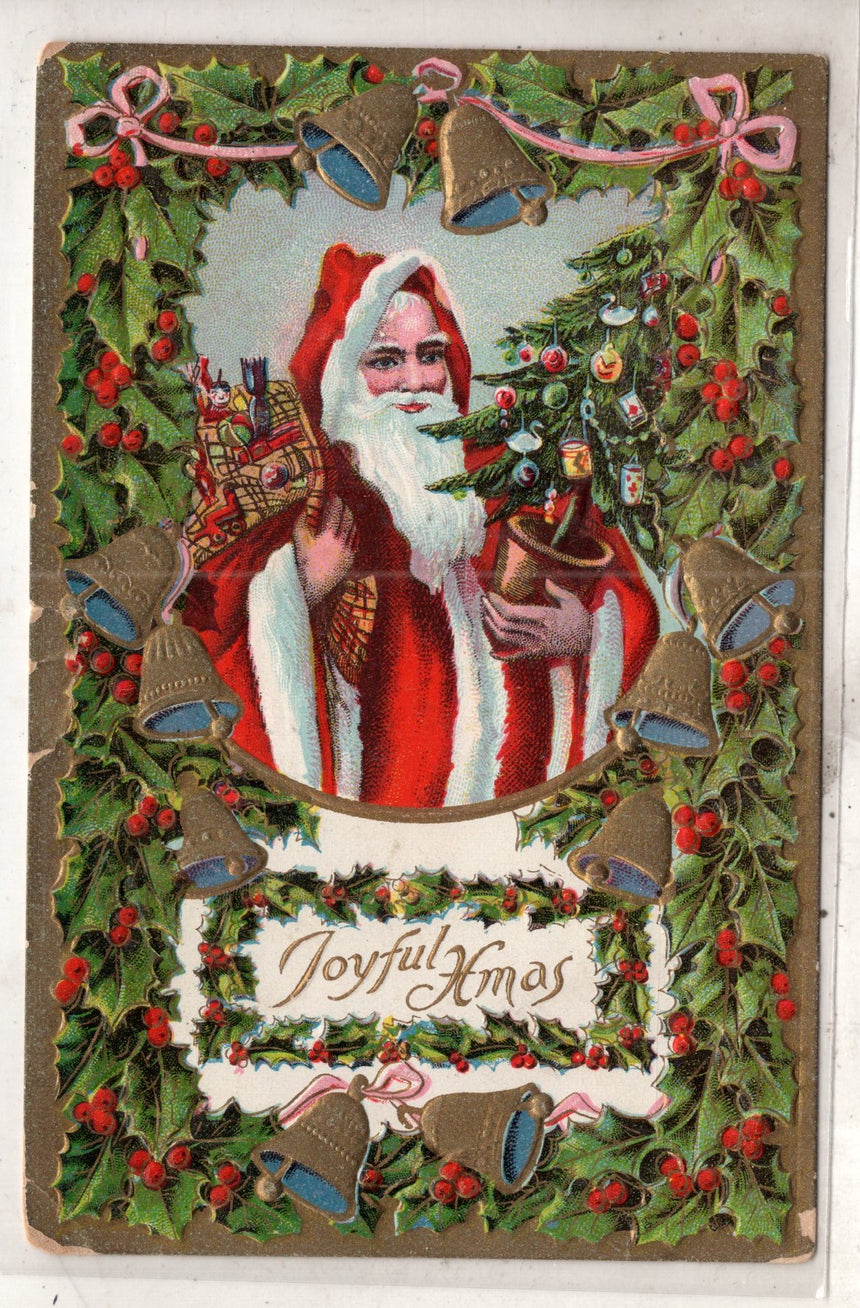 Cartolina Buon Natale / anno. Frohe Weihnachten / Neues Jahr. Merry Christmas & Happy New Year | Collezionissimo