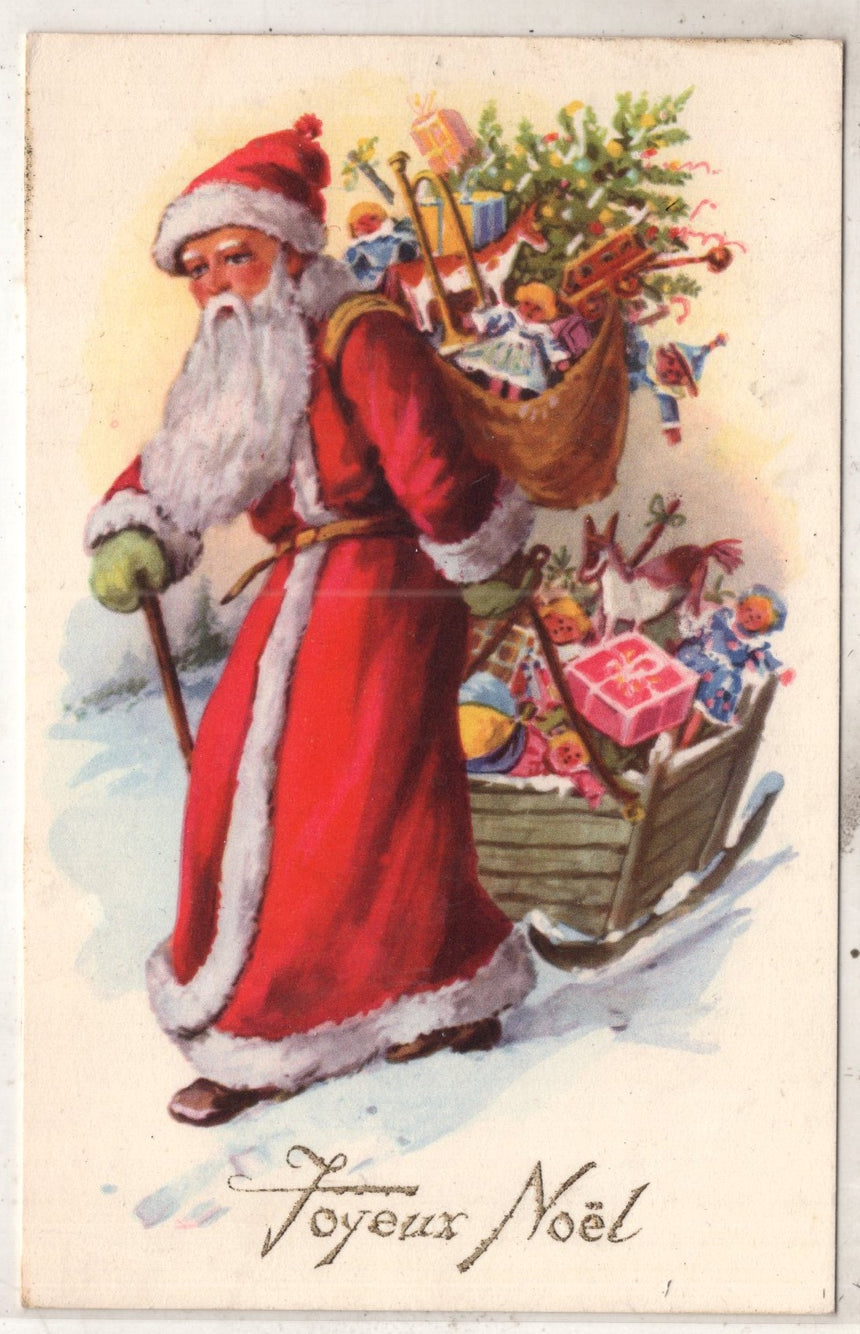 Cartolina Buon Natale / anno. Frohe Weihnachten / Neues Jahr. Merry Christmas & Happy New Year | Collezionissimo