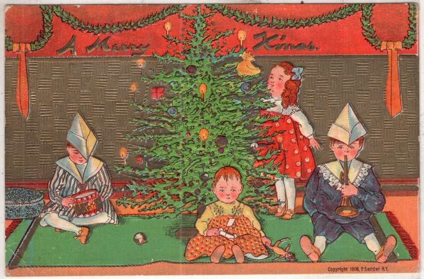 Cartolina Buon Natale / anno. Frohe Weihnachten / Neues Jahr. Merry Christmas & Happy New Year | Collezionissimo