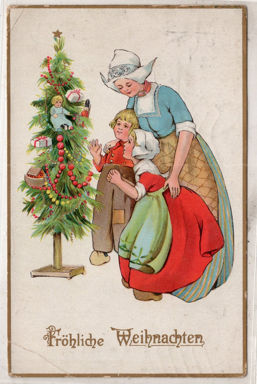 Cartolina Buon Natale / anno. Frohe Weihnachten / Neues Jahr. Merry Christmas & Happy New Year | Collezionissimo