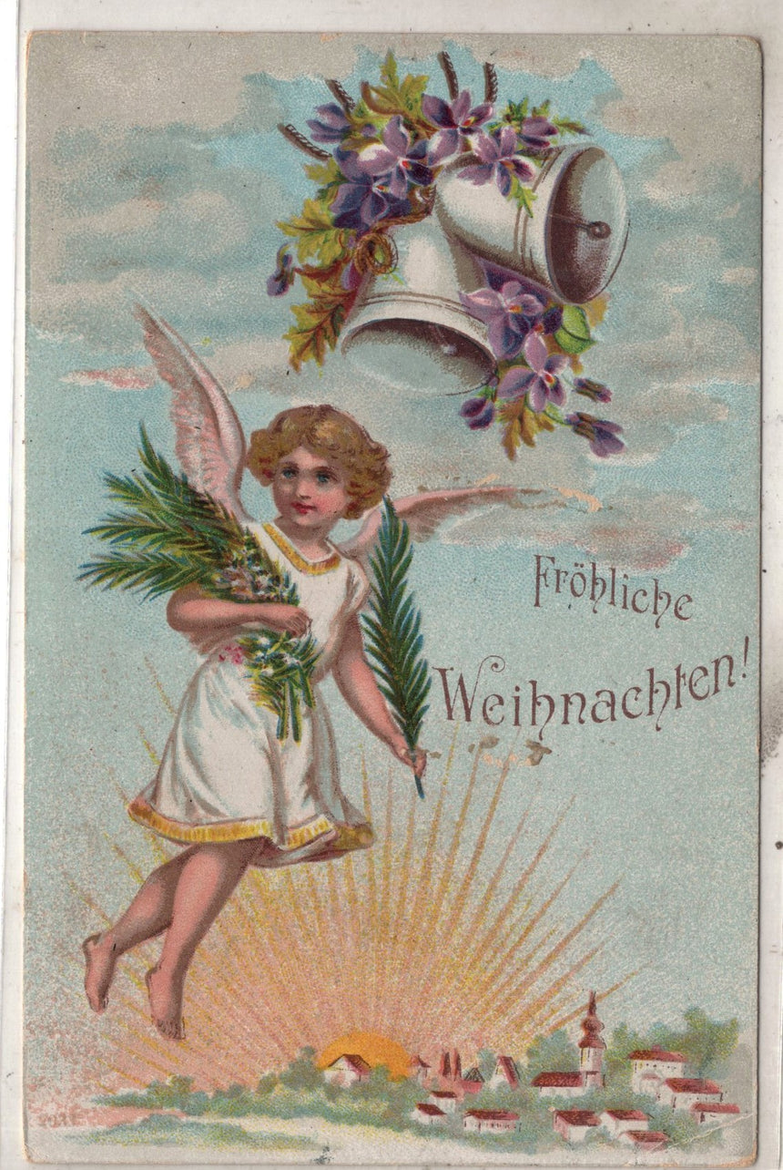 Cartolina Buon Natale / anno. Frohe Weihnachten / Neues Jahr. Merry Christmas & Happy New Year | Collezionissimo