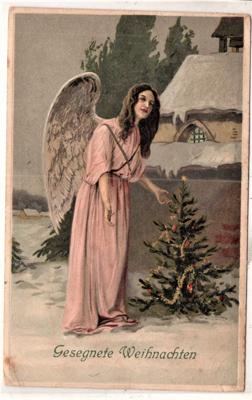 Cartolina Buon Natale / anno. Frohe Weihnachten / Neues Jahr. Merry Christmas & Happy New Year | Collezionissimo