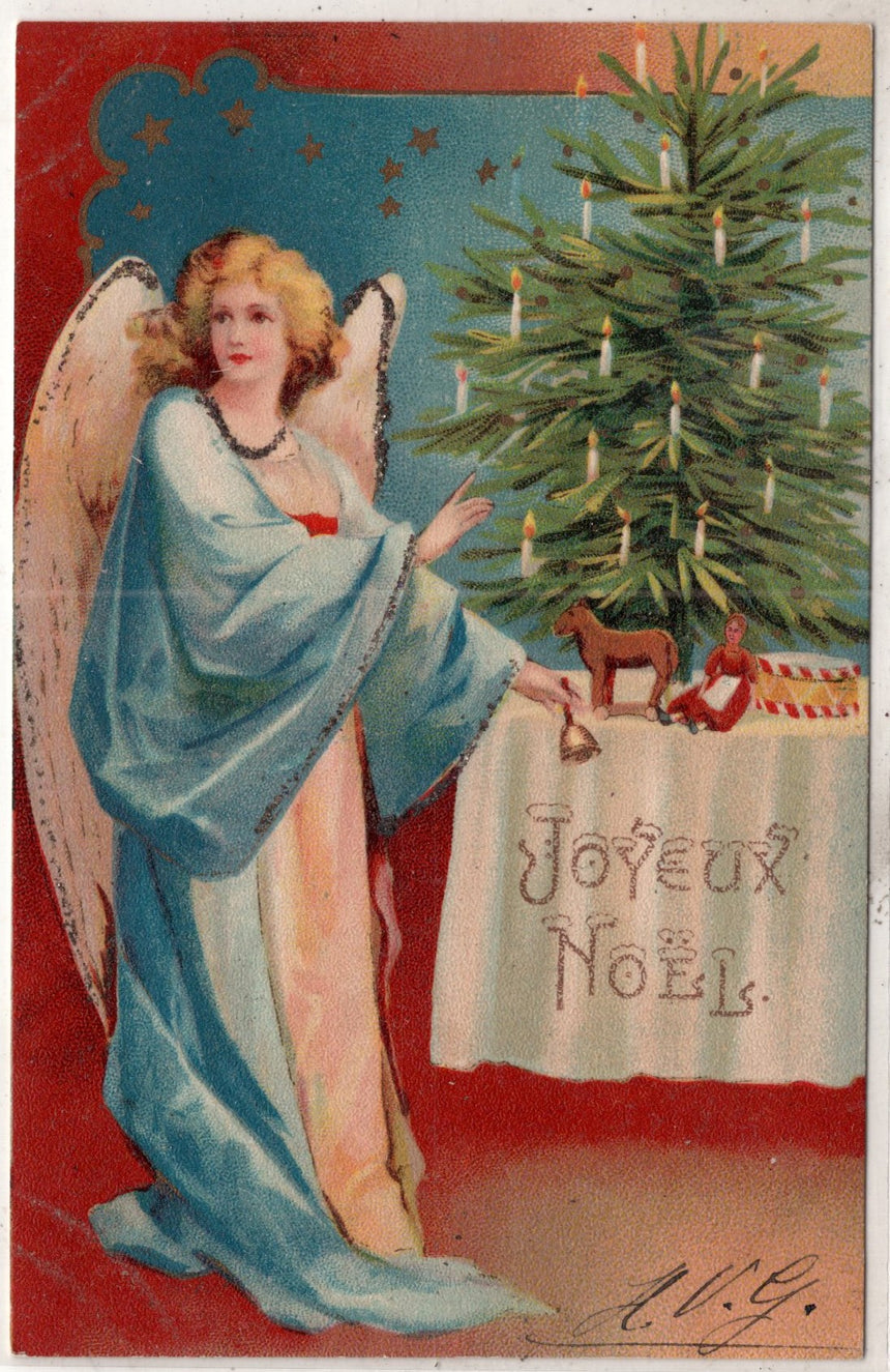 Cartolina Buon Natale / anno. Frohe Weihnachten / Neues Jahr. Merry Christmas & Happy New Year | Collezionissimo