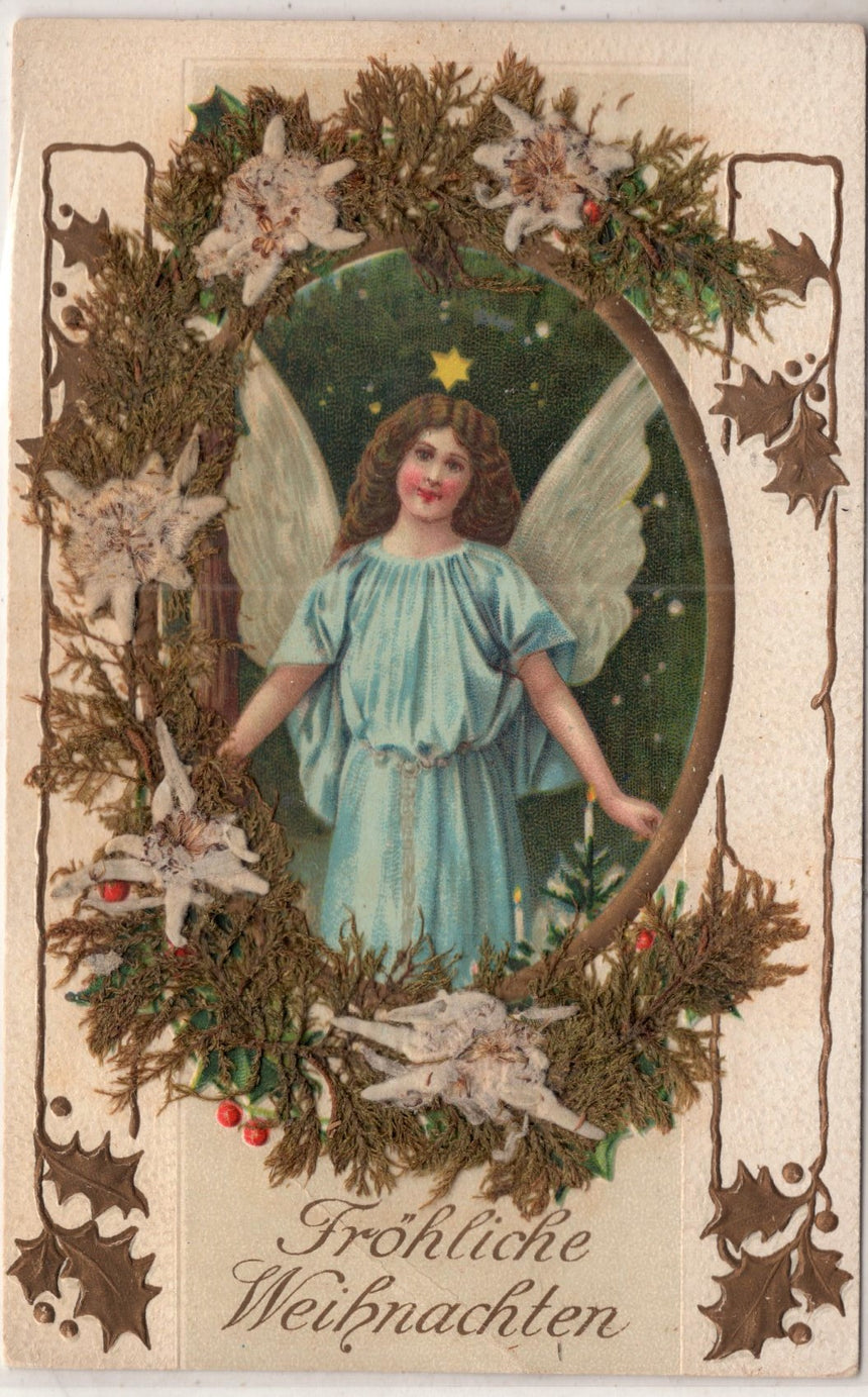 Cartolina Buon Natale / anno. Frohe Weihnachten / Neues Jahr. Merry Christmas & Happy New Year | Collezionissimo