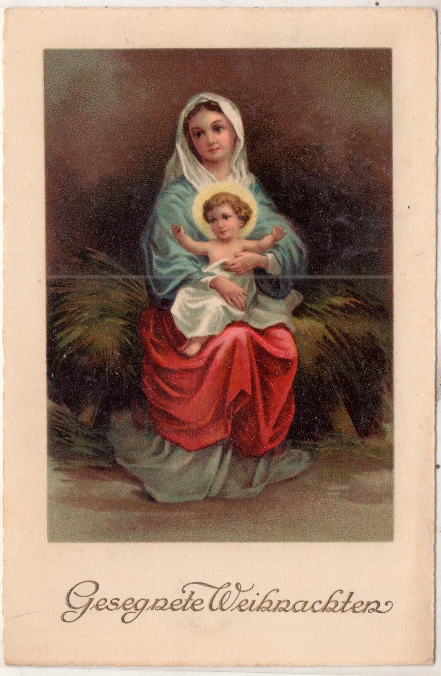 Cartolina Buon Natale / anno. Frohe Weihnachten / Neues Jahr. Merry Christmas & Happy New Year | Collezionissimo