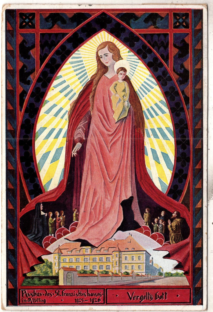 Cartolina Buon Natale / anno. Frohe Weihnachten / Neues Jahr. Merry Christmas & Happy New Year | Collezionissimo