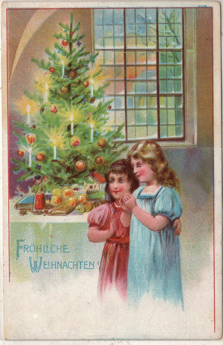 Cartolina Buon Natale / anno. Frohe Weihnachten / Neues Jahr. Merry Christmas & Happy New Year | Collezionissimo