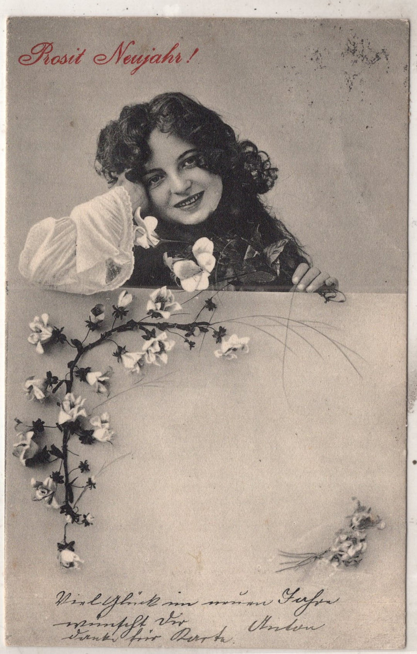 Cartolina Buon Natale / anno. Frohe Weihnachten / Neues Jahr. Merry Christmas & Happy New Year | Collezionissimo