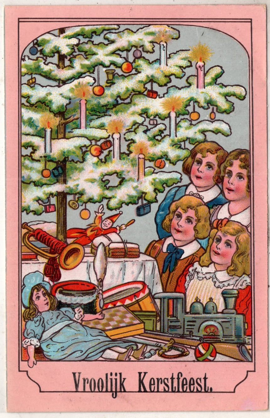 Cartolina Buon Natale / anno. Frohe Weihnachten / Neues Jahr. Merry Christmas & Happy New Year | Collezionissimo