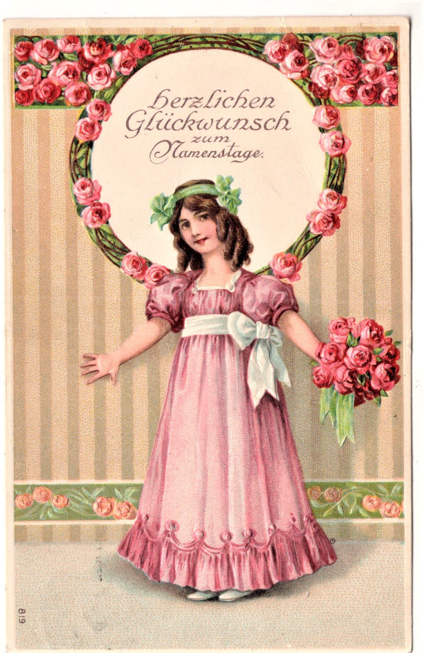 Cartolina Buon Natale / anno. Frohe Weihnachten / Neues Jahr. Merry Christmas & Happy New Year | Collezionissimo