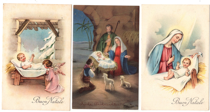 Cartolina Buon Natale / anno. Frohe Weihnachten / Neues Jahr. Merry Christmas & Happy New Year | Collezionissimo