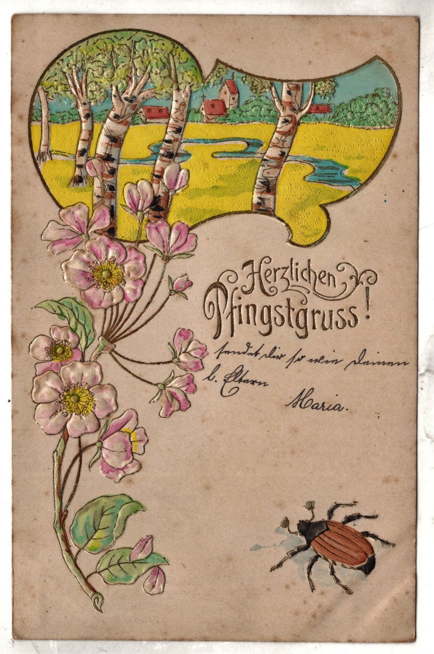 Cartolina Buon Natale / anno. Frohe Weihnachten / Neues Jahr. Merry Christmas & Happy New Year | Collezionissimo