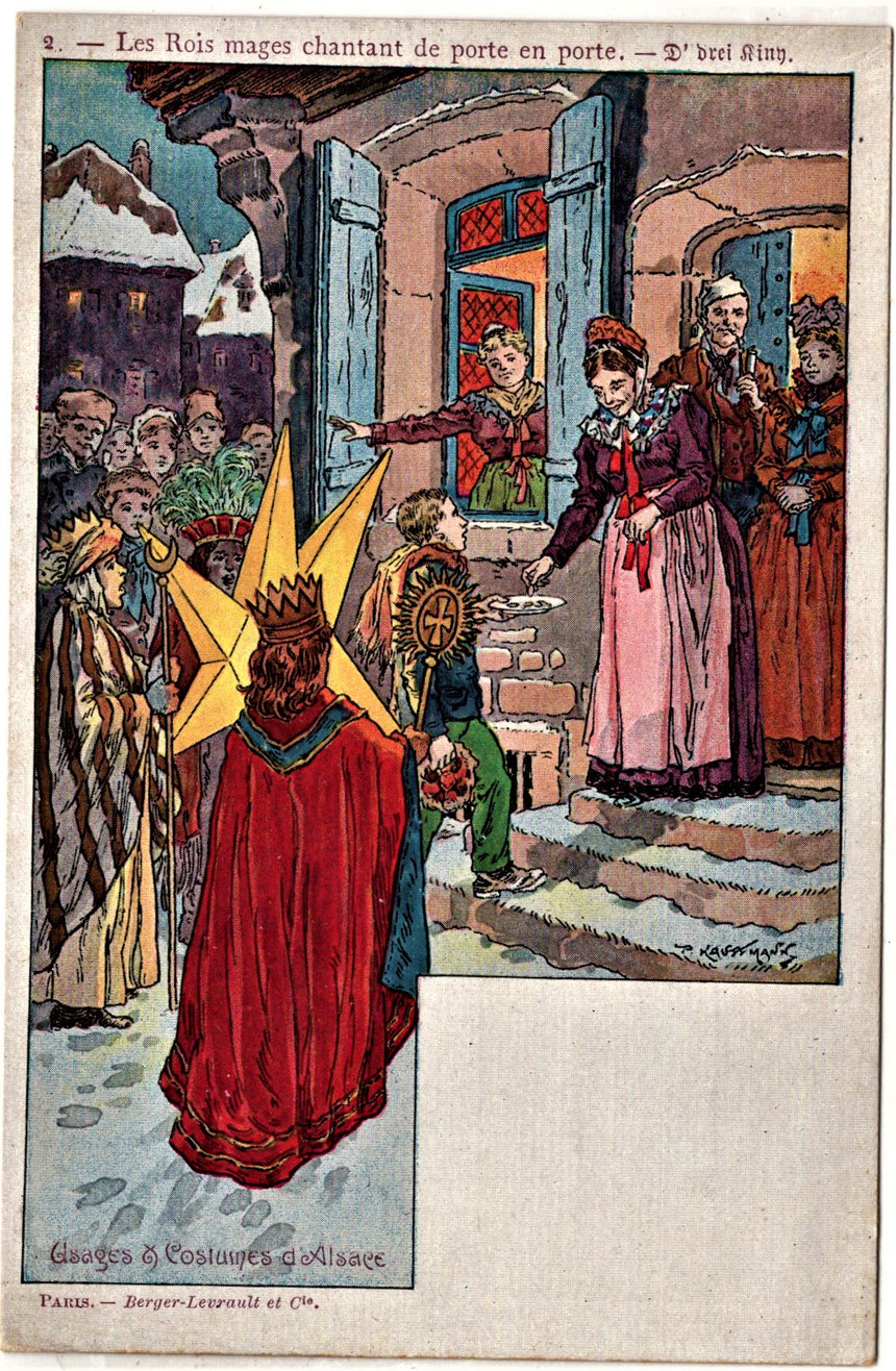 Cartolina Buon Natale / anno. Frohe Weihnachten / Neues Jahr. Merry Christmas & Happy New Year | Collezionissimo