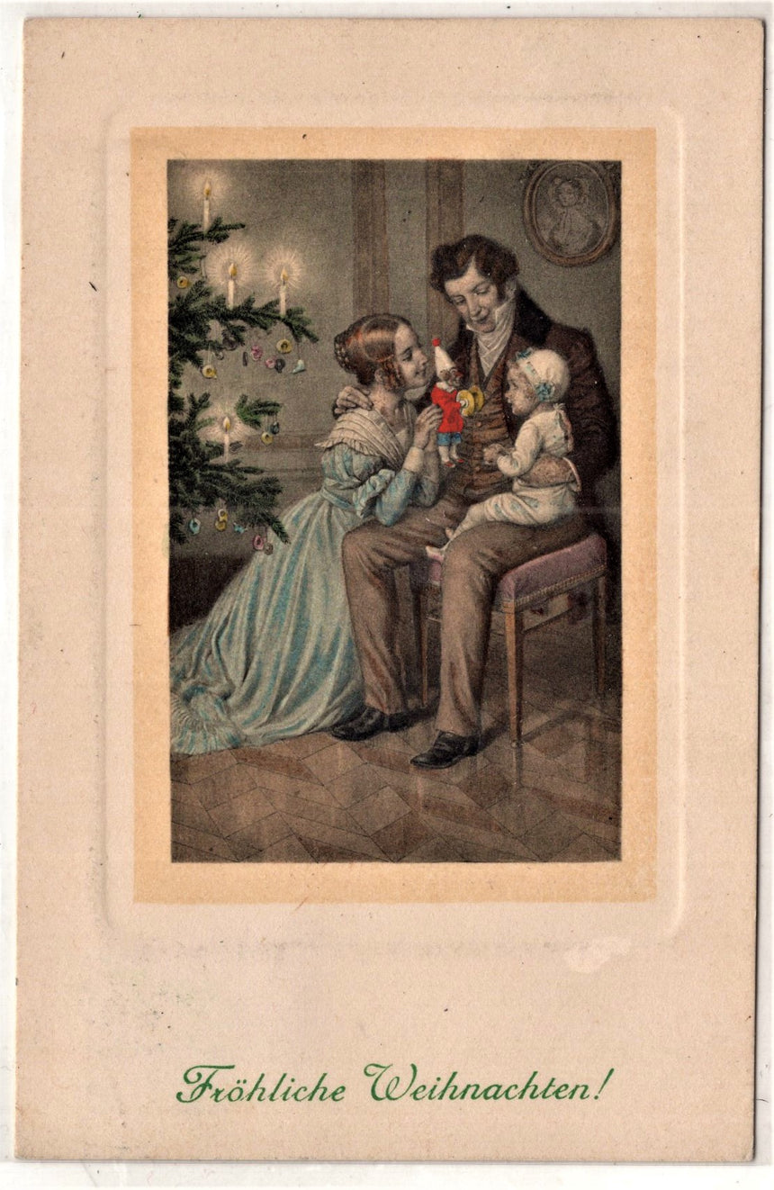 Cartolina Buon Natale / anno. Frohe Weihnachten / Neues Jahr. Merry Christmas & Happy New Year | Collezionissimo