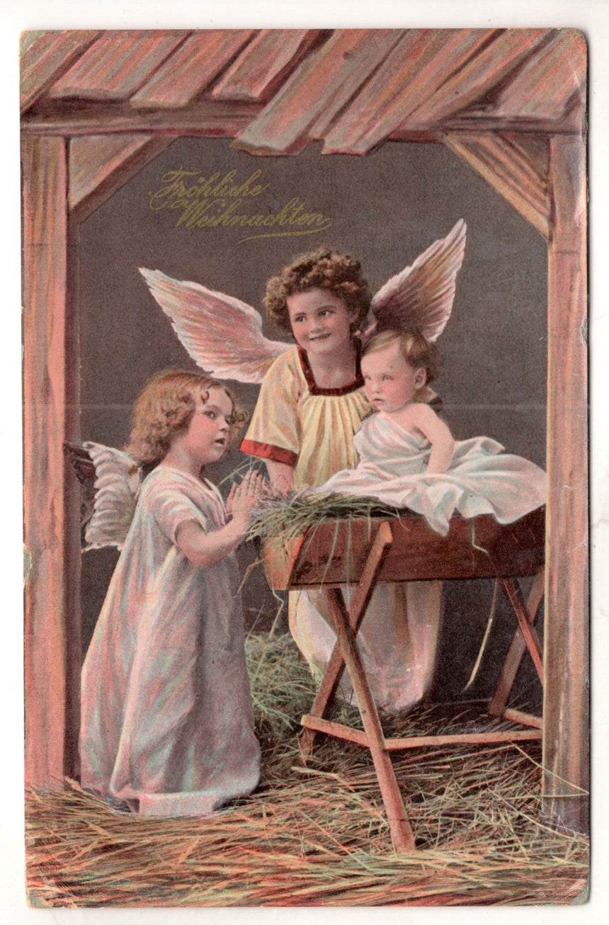 Cartolina Buon Natale / anno. Frohe Weihnachten / Neues Jahr. Merry Christmas & Happy New Year | Collezionissimo