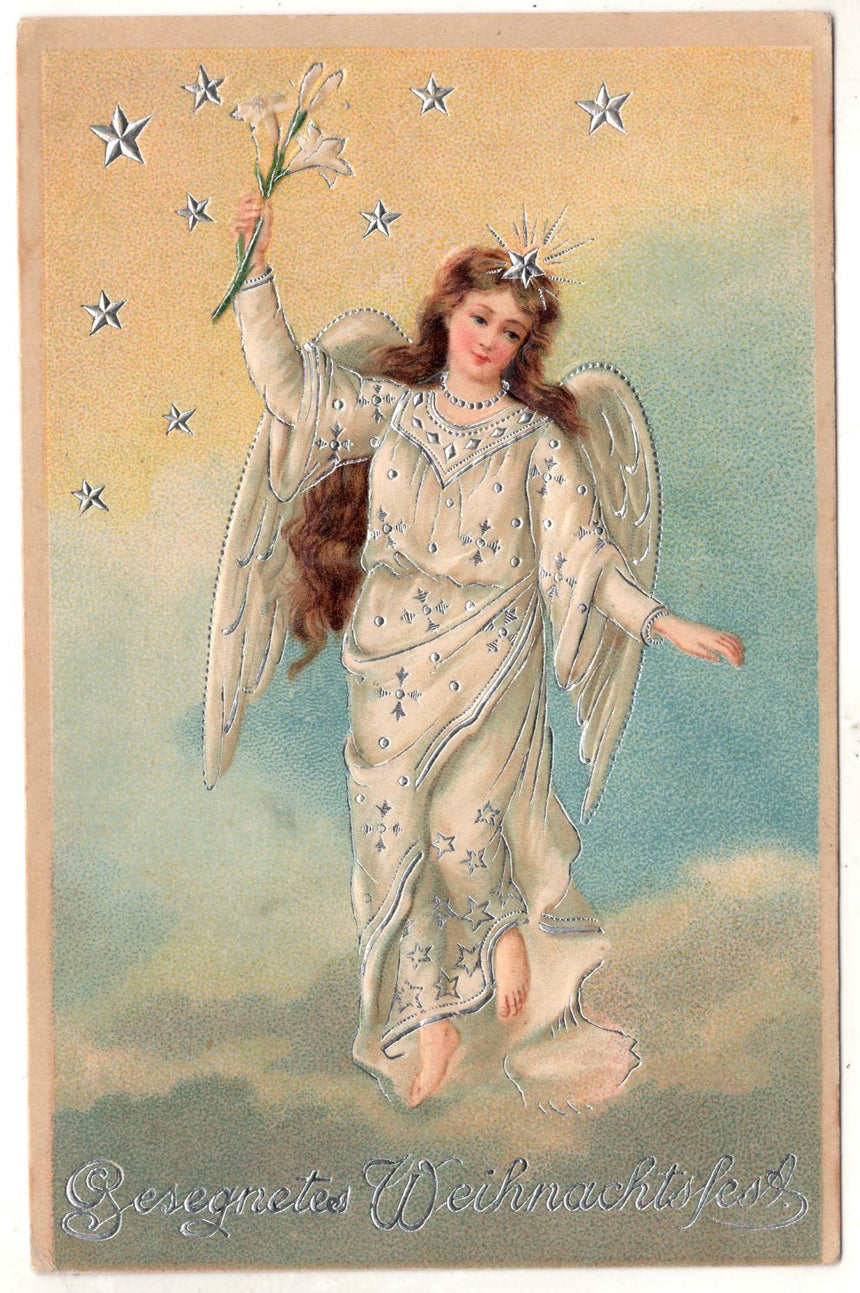 Cartolina Buon Natale / anno. Frohe Weihnachten / Neues Jahr. Merry Christmas & Happy New Year | Collezionissimo