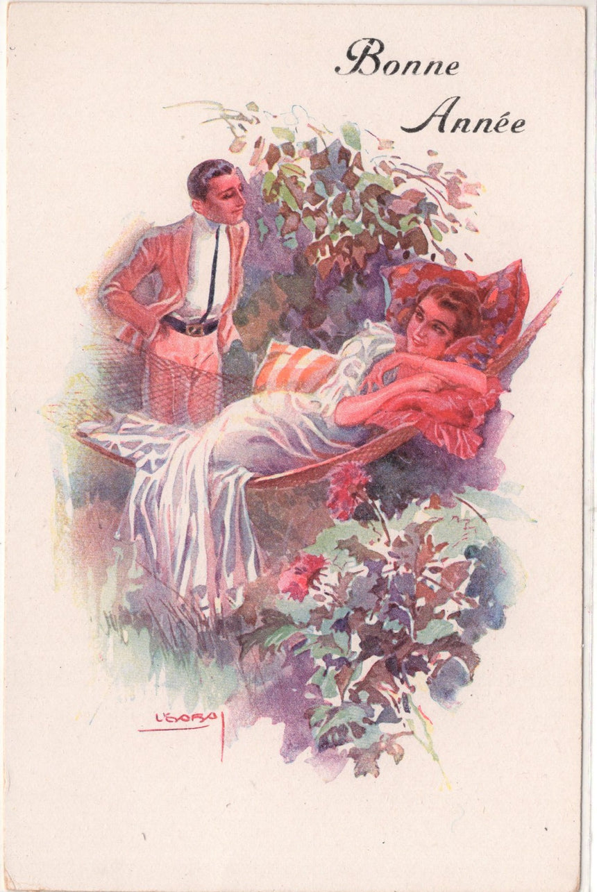 Cartolina Buon Natale / anno. Frohe Weihnachten / Neues Jahr. Merry Christmas & Happy New Year | Collezionissimo