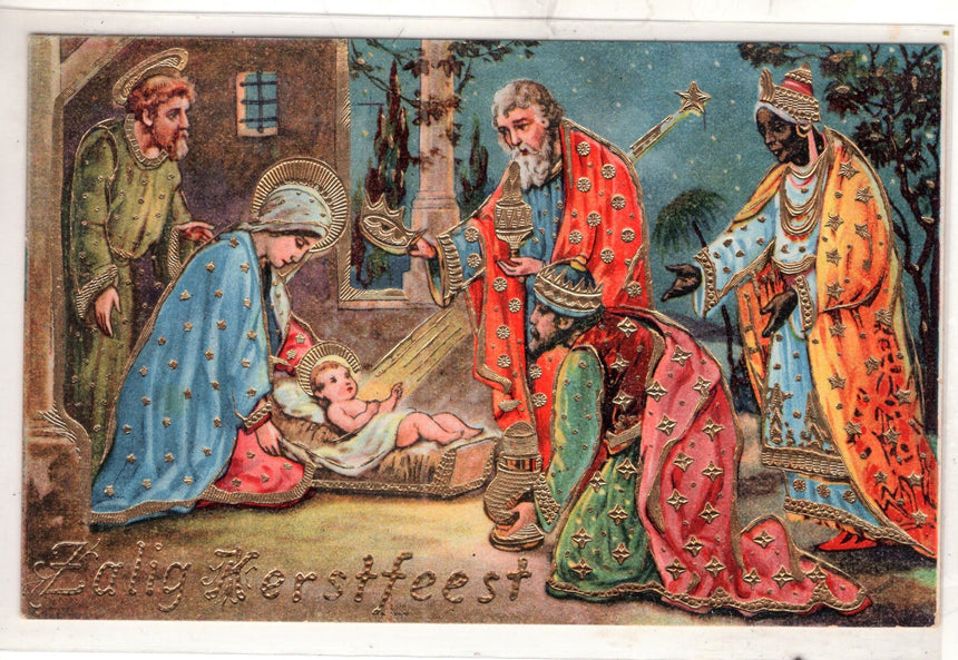 Cartolina Buon Natale / anno. Frohe Weihnachten / Neues Jahr. Merry Christmas & Happy New Year | Collezionissimo