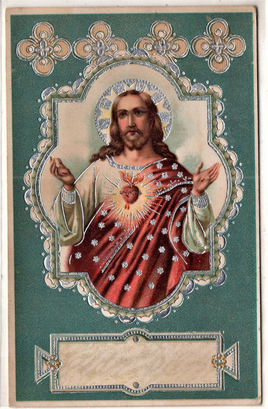 Cartolina Gesù. Madonna. San Giuseppe. Sacra Famiglia. Santi. | Collezionissimo