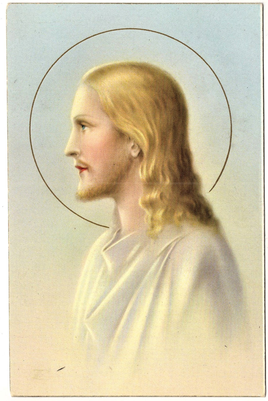 Cartolina Gesù. Madonna. San Giuseppe. Sacra Famiglia. Santi. | Collezionissimo