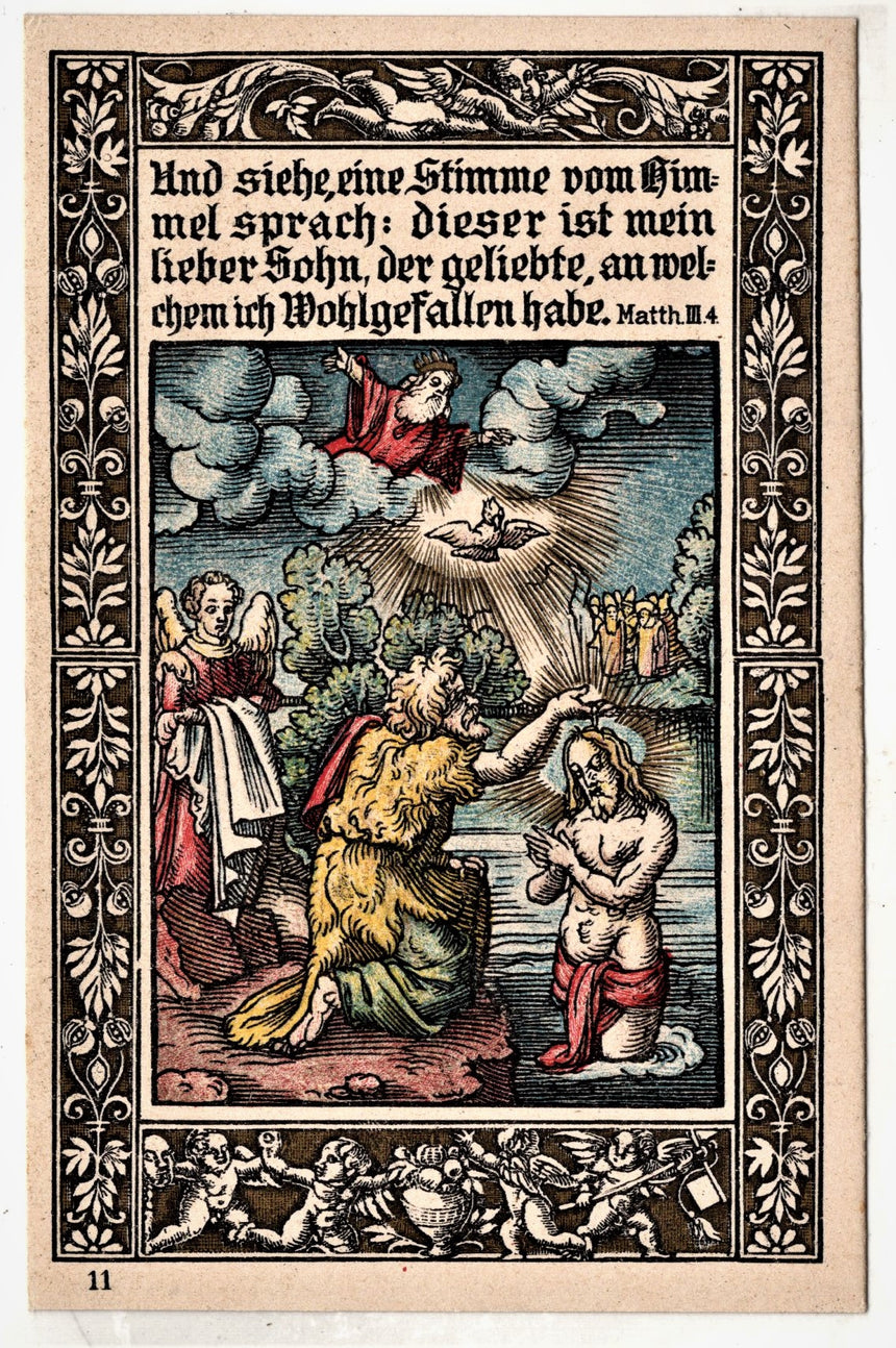 Cartolina Gesù. Madonna. San Giuseppe. Sacra Famiglia. Santi. | Collezionissimo