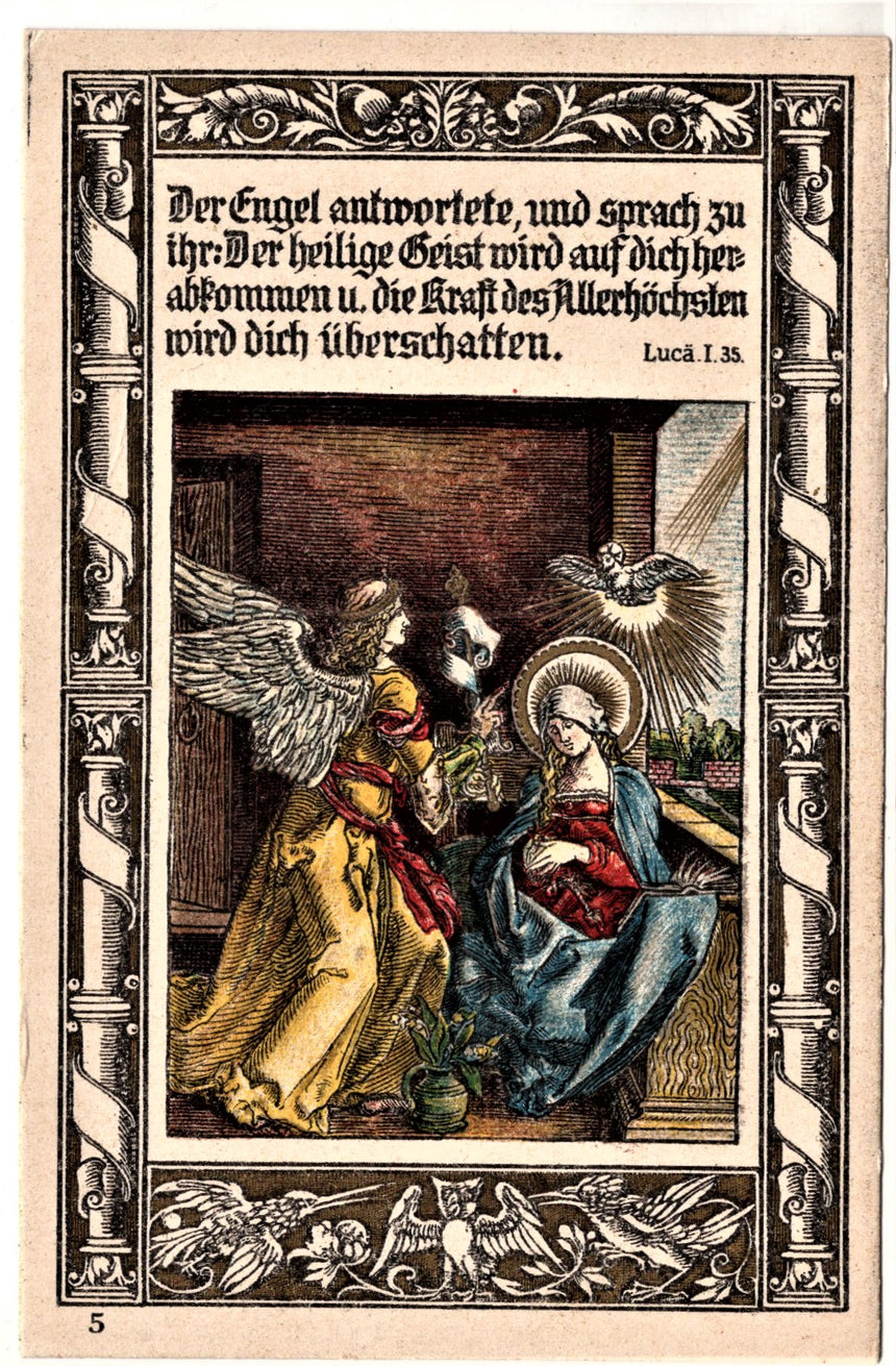 Cartolina Gesù. Madonna. San Giuseppe. Sacra Famiglia. Santi. | Collezionissimo